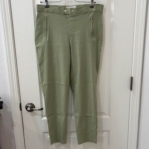 Zac & Rachel Sage Stretch Slim Chinos